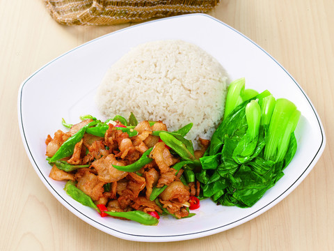 小炒肉飯