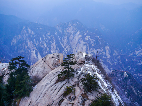 陕西华山风光