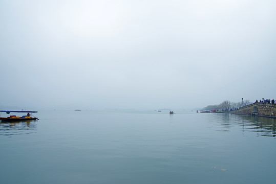 浙江杭州西湖自然风光