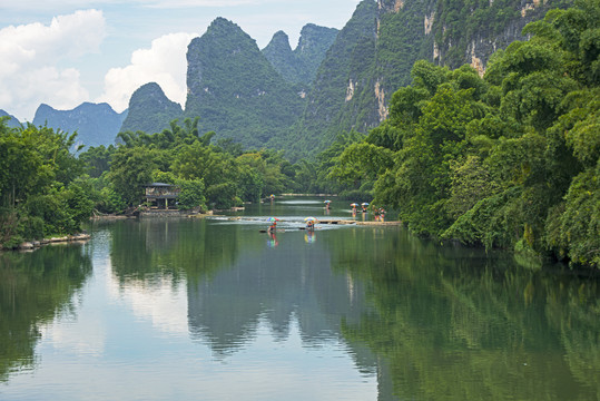 桂林遇龙河风景