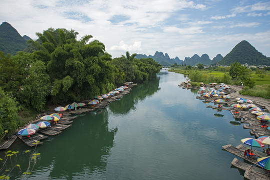 桂林遇龙河风景