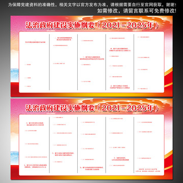法治政府建設實施綱要全文