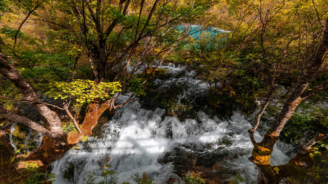 九寨沟风光