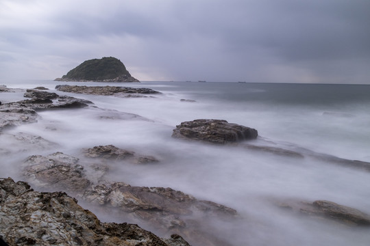 盐洲岛风光