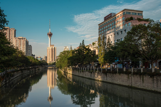 成都市区风光