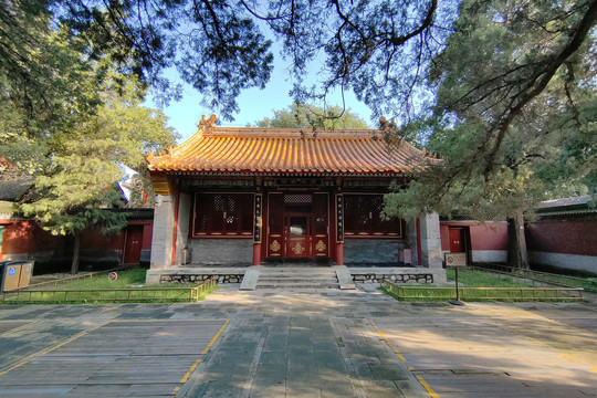 北京颐和园广润灵雨祠