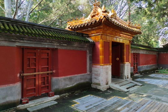 北京颐和园广润灵雨祠