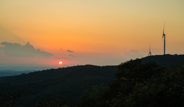 夕阳晚霞