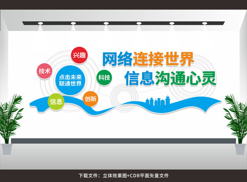 微機(jī)室文化墻
