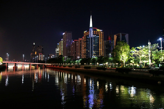 珠江新城夜景