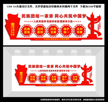 民族團(tuán)結(jié)文化墻
