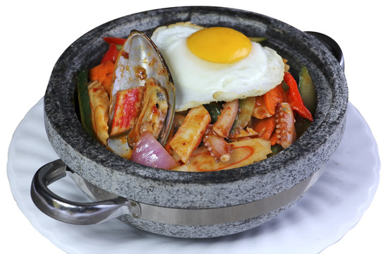 韩式石锅海鲜饭02