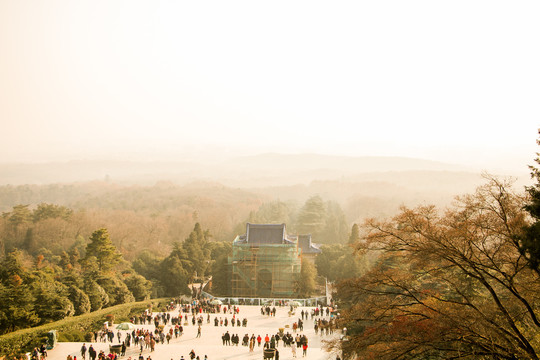 中山陵暮鼓晨钟