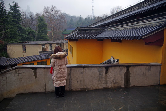 南京古鸡鸣寺建筑群