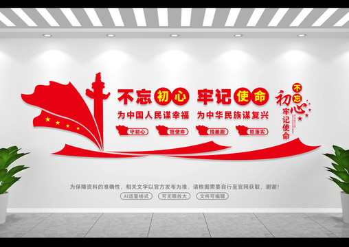 不忘初心牢記使命