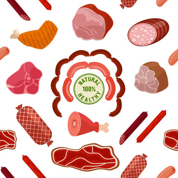 腌制煙熏香腸火腿零食插圖