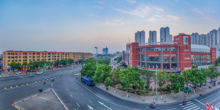 沧州市建设南大道夜景