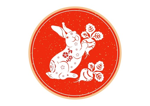 兔子剪紙