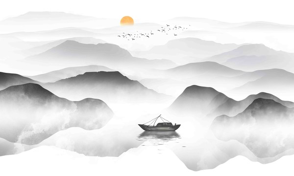 新中式裝飾畫