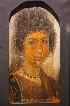 埃及文物法尤姆肖像