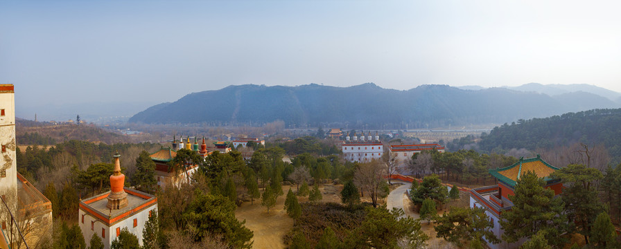 普陀宗乘之庙全景图