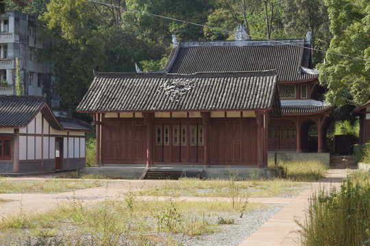 成都大邑县三国遗迹子龙祠墓