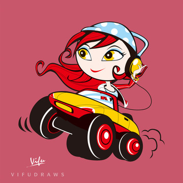 飆車女孩