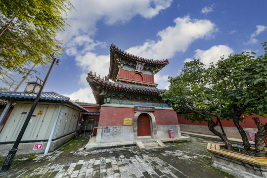 北京东城区智化寺鼓楼