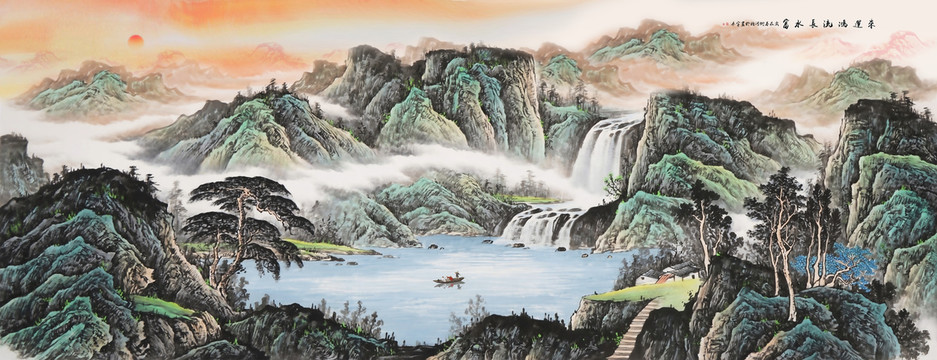 聚寶盆風(fēng)水畫(huà)