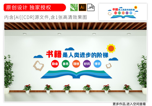 書籍是人類進(jìn)步的階梯