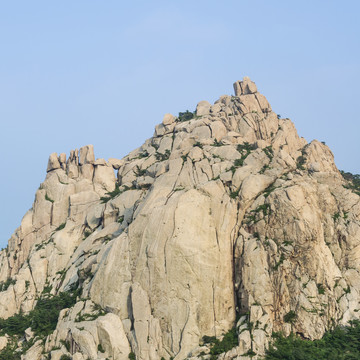 青岛崂山山峰