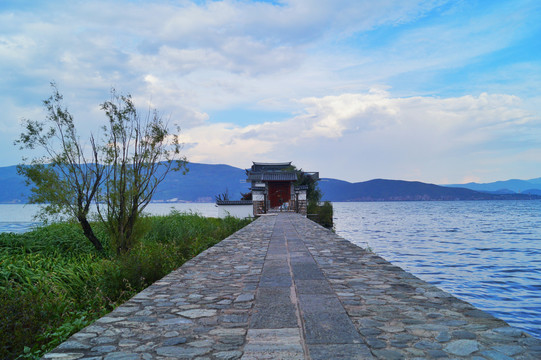 大理洱海海景