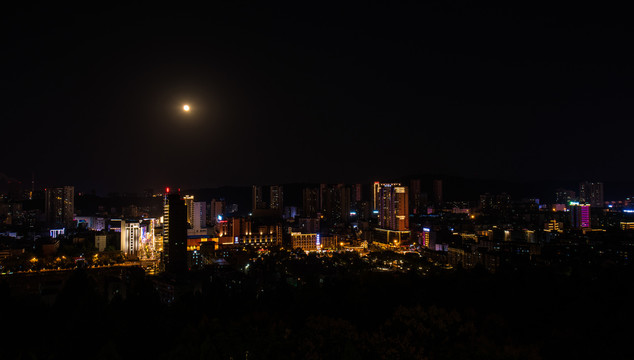 荆门夜景