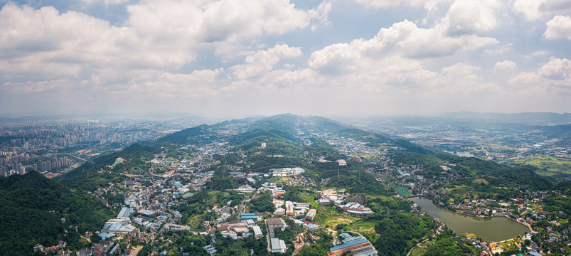 重庆歌乐山城市风光