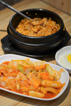 韩国料理炒年糕