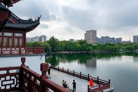 南京莫愁湖景区