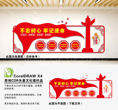 不忘初心牢記使命