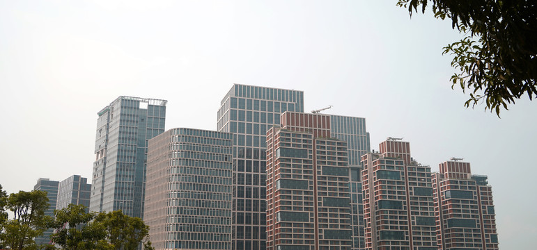 深圳前海高楼大厦现代建筑群