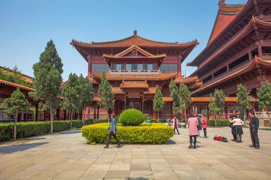 赵县柏林禅寺普贤阁