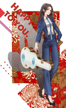 都市白領(lǐng)少女