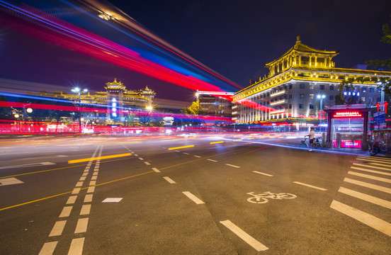 西安夜景风光