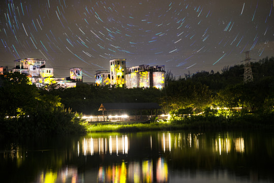 都市夜景图