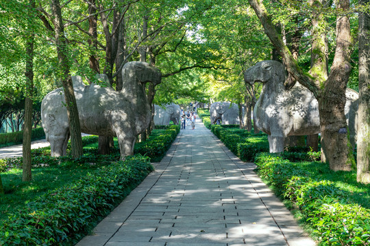 明孝陵神道