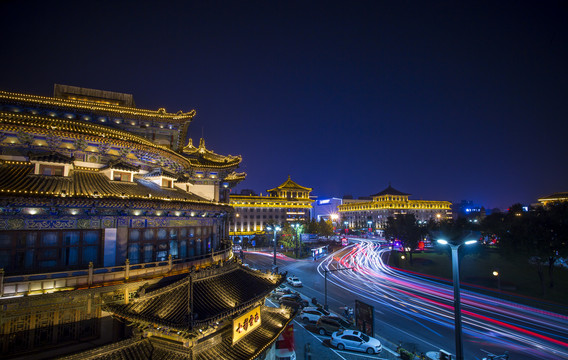 西安夜景风光