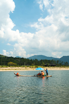 楠溪江山水风光