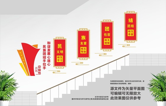 民族團(tuán)結(jié)樓道