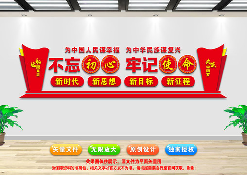 不忘初心牢記使命
