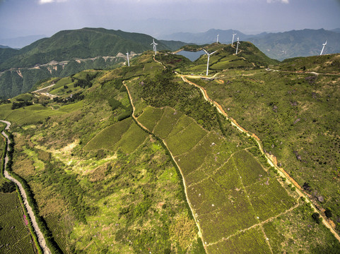 东阳东白山航拍