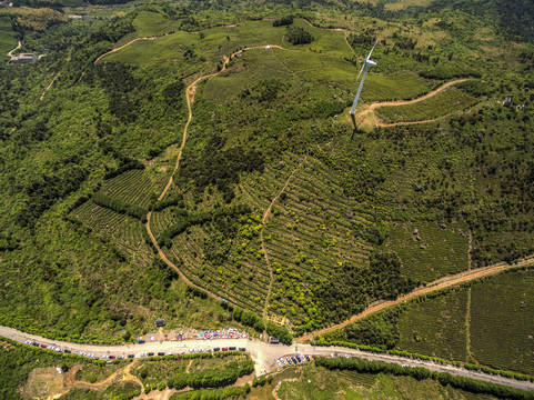 东阳东白山航拍