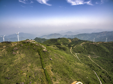 东阳东白山航拍